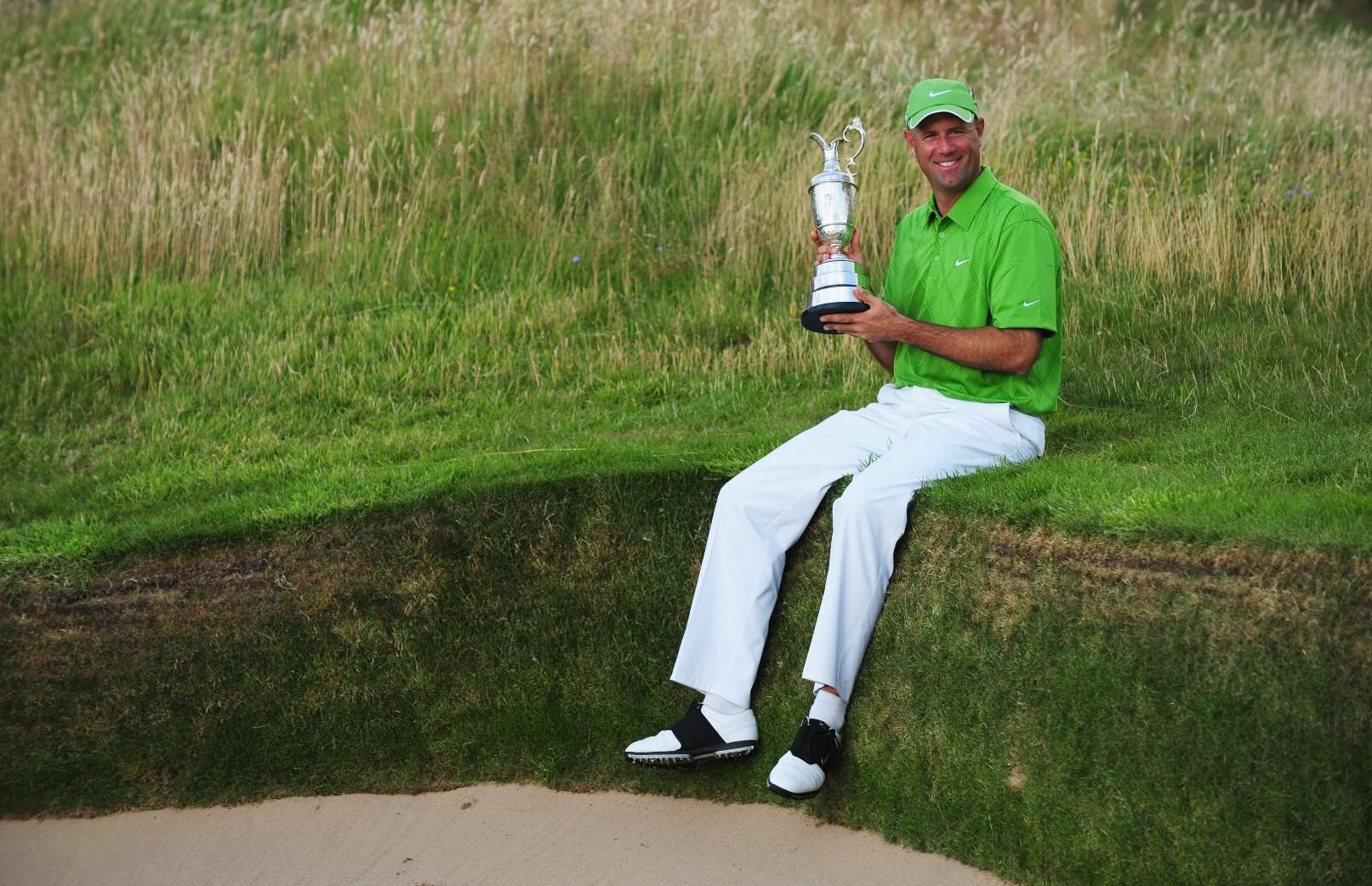 Stewart Cink Claret Jug 2009